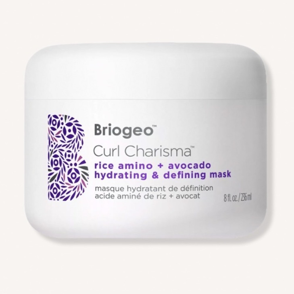 Briogeo Curl Charisma Rice Amino Avocado Hydrating Defining Hair Mask 8oz New